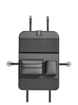 Oem Foldable Automobilio organaizeris for front seats with compartments D03-B juodos spalvos