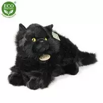 Rappa Eco-Friendly Pliušinis žaislas - juodas katinas, 30 cm