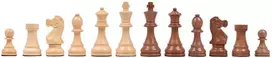 Italfama AKACIJOS medienos šachmatų figūros. Aukštis: 10,2cm., diametras: 3,8cm.