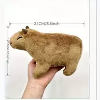 22CM Minkštas Kapibara Pliušinis Žaislas Vaikams Dovana