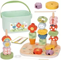 Tooky Toys Medinis edukacinis rinkinys Magija Sode 5in1 TOOKY TOY Montessori