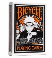 Naruto žaidimo kortos – Bicycle, kolekcinė kaladė anime gerbėjams