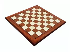 Italfama Riešutmedžio ir klevo medienos šachmatų lenta. 44x44cm., kvadratas: 4,5cm.