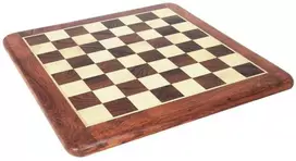 Italfama Akacijos medienos šachmatų lenta. 46x46x2cm., kvadratas: 4,5cm.