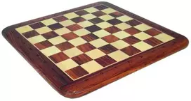 Italfama Akacijos medienos šachmatų lenta SU NUMERACIJA. 46x46x2cm., kvadratas: 4,5cm.