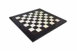 Italfama Juoda vertingos medienos šachmatų lenta. 42x42cm., kvadratas: 4cm.
