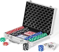 Pokerio rinkinys su lagaminu