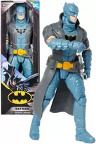 DC Comics Batman didelė figūrėlė lėlė su juodu paltu 30 cm