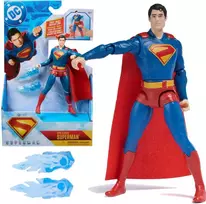 DC Comics Epic Strike maža figūrėlė Superman judanti lėlė 15 cm + priedai