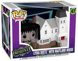 FUNKO POP! Vinilinė figūrėlė: Beetlejuice - Lydia Deetz with Maitland House, 9 cm