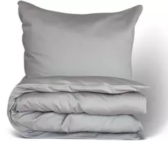 Multitex Medvilninio satino patalynės komplektas 160x200 cm, vientisos spalvos su apvadu, lengvas 130 g/m², antklodės ir pagalvių užvalkalai, miegamojo tekstilė