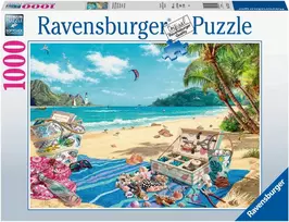 Ravensburger Dėlionė 1000 vnt. - Jūros kriauklių kolekcija
