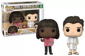 Funko POP! Parks Recreation Donna Ben 2pak specialusis leidimas