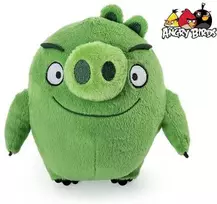 Spin Master Pliušinis "Angry Birds" talismanas paršelis Leonardas 23 cm