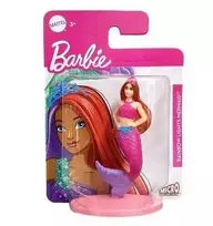Mattel Barbie Mini vaivorykštės žiburėlių undinėlė 7,5 cm