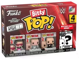 Funko Bitty POP! WWE Bret Hart 2 cm 4 vnt. pakuotė