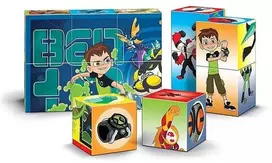 Clementoni Disney Ben 10 dėlionės kaladėlės 12 vnt.