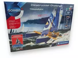 Clementoni Galileo Construction Trimaran plytos