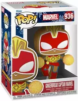 Funko POP Marvel: Holiday - Gingerbread Captain Marvel