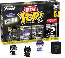 FUNKO Bitty POP! Figūrėlių rinkinys: DC, ~3 cm (4 vnt.)