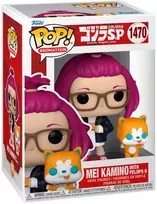 FUNKO POP! Vinilinė figūrėlė: Godzilla Singular Point - Mei Kamino with Pelops II, 9 cm