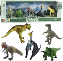 Zestaw Dinozaurų figūrėlių rinkinys Dino Forest, 5 vnt.