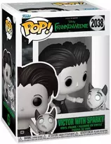 FUNKO POP! Vinilinė figūrėlė: Disney: Frankenweenie - Victor with Sparky, 9 cm