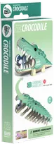 Dėlionė EUGY 3D kartoninis modelis „Krokodilas“