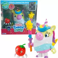 Pinjatos rinkinys „SmashLings Pinata Unicorn Luna“ + 2 figūrėlės