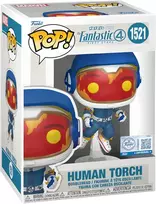 FUNKO POP! Vinilinė figūrėlė: Marvel: The Fantastic 4 - Human Torch, 9 cm