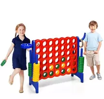 Promotions Jumbo Connect 4 žaidimas, 83.8x33x76.2 cm, Žalia/Mėlyna