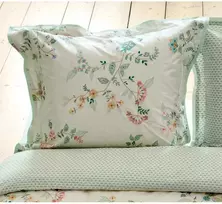 Pip Studio pagalvės užvalkalas Kili Flower Baltas Pagalvės matmenys - 60x70 cm