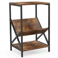 KNYGA Promotions Grotuvas stovas, 40x30x61 cm, rudas