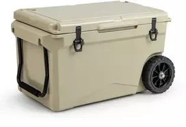 Šaldiklis Promotions Nešiojamas aušintuvas, 86.4x44.5x45.7 cm, rudos spalvos