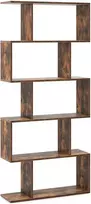 KNYGA Promotions Knygų lentyna, 69,9x24,1x158,8 cm, Ruda