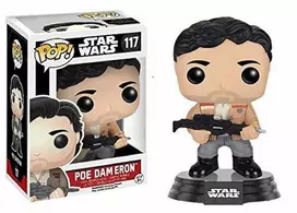 Funko POP! Žvaigždžių karų figūrėlė Poe Dameron Blaster 117
