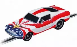 Carrera Auto GO 64289 Ford Mustang '67 Stars'n Stripes