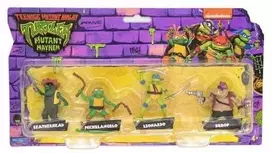Orbico *****TMNT Leo Mike Bebop Leath Mini 4 vnt. pakuotė, 33215