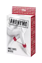 Toyfa „Anonymo“ antrankiai, PU oda, raudoni, 27 cm