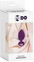 Toyfa Diamond Analinis kamštelis „ToDo“ su deimanto formos širdele