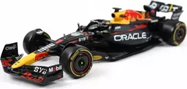 BBURAGO 1:24 automodelis su ekspozicine dėžute Raudona Bull RB19, 18-28030 (Ekspozicinė prekė) (Ekspozicinė prekė)