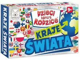 Kangur Kengūrų žaidimų vaikai prieš tėvus žaidimas „Pasaulio šalys“ 42876