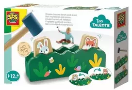 Ses Creative SES medinis suolas su plaktuku ir žvilgsniu 13145 31456