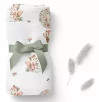Rankšluostis Bocioland BOCIOLAND BL188-BAMBOO VYSTYKLĖS 75X75 VOVERĖS