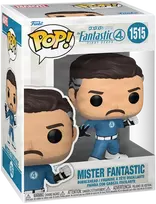 FUNKO POP! Vinilinė figūrėlė: Marvel: The Fantastic Four: First Steps - Mister Fantastic, 9 cm