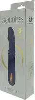 Dream Toys Dreamtoys DEIVĖS AFRODITĖS KILNOJAMASIS VIBRATORIUS SU BESISUKANČIAIS KAROLIUKAIS