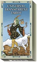 LO SCARABEO Originalios Permatomos UNIVERSAL TRANSPARENT TAROT kortos