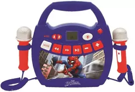Lexibook - SpiderMan Portable Digital Music Player with 2 Mics and Lights (MP320SPZ)