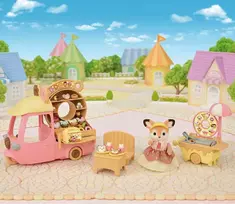 „Sylvanian Families“ – spurgų vežimėlis su padažu ir padažu – (5808)