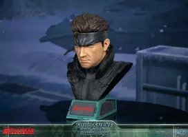„First4Figures Metalo Gear Solid“ (Solid Snake Grand-Scale Bust) DERVOS statulėlė
